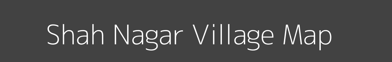 Map of Shah Nagar Village in Bihar Image