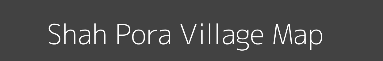 Map of Shah Pora Village in Jammu and Kashmir Image