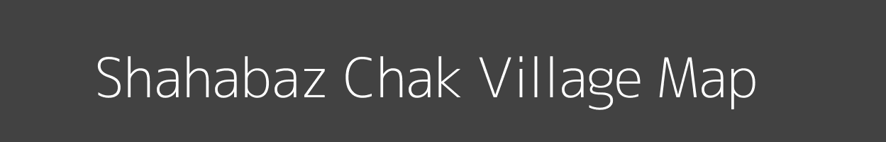 Map of Shahabaz Chak Village in Bihar Image
