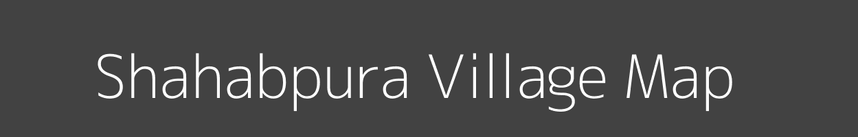 Map of Shahabpura Village in Uttar Pradesh Image