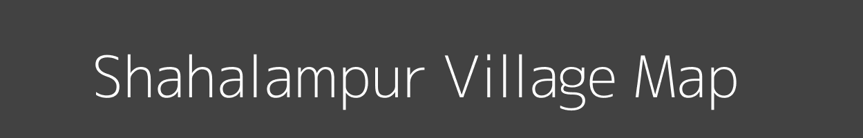 Map of Shahalampur Village in Uttar Pradesh Image