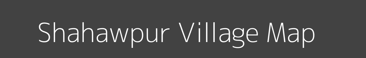 Map of Shahawpur Village in Uttar Pradesh Image