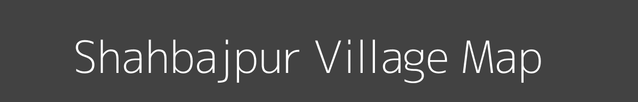 Map of Shahbajpur Village in Uttar Pradesh Image