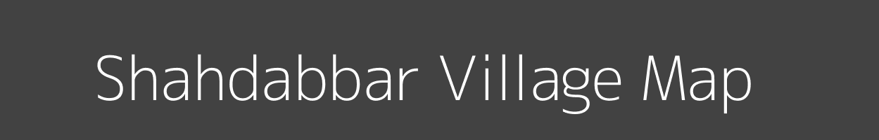 Map of Shahdabbar Village in Uttar Pradesh Image