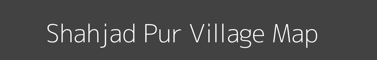 Map of Shahjad Pur Village in Uttar Pradesh Image