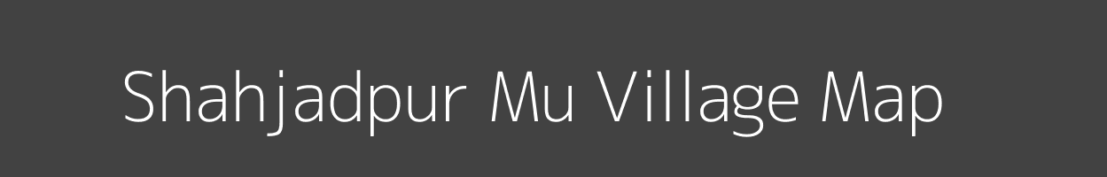 Map of Shahjadpur Mu Village in Uttar Pradesh Image