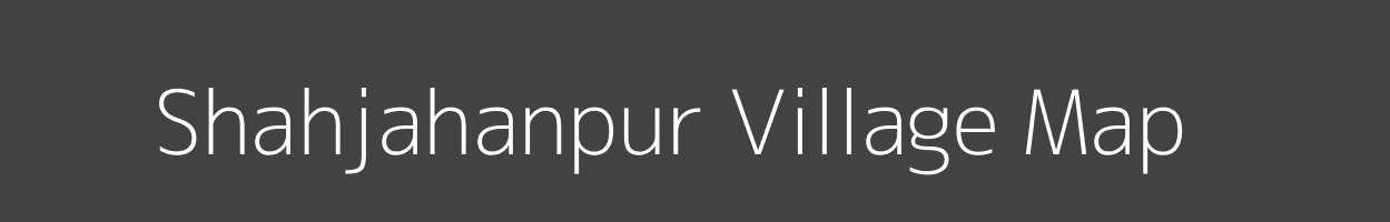 Map of Shahjahanpur Village in Madhya Pradesh Image