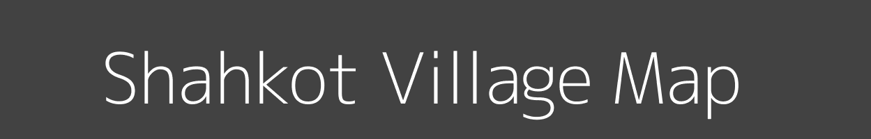 Map of Shahkot Village in Uttar Pradesh Image