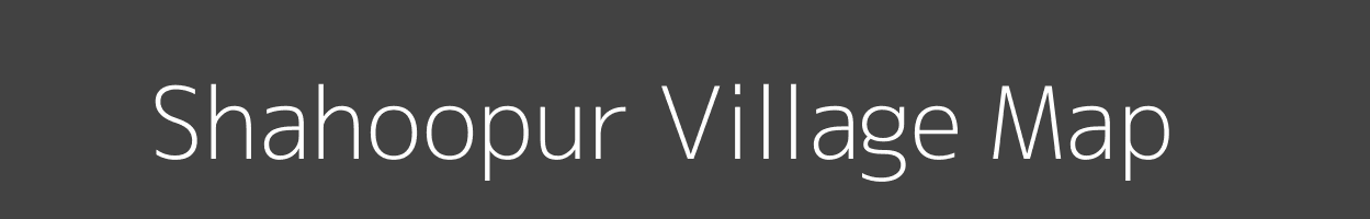 Map of Shahoopur Village in Uttar Pradesh Image