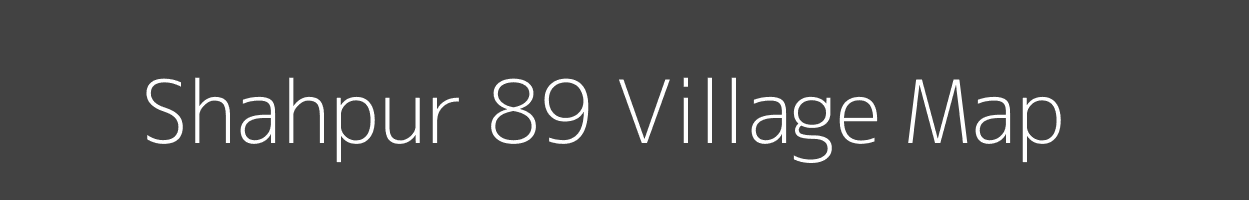 Map of Shahpur 89 Village in Haryana Image
