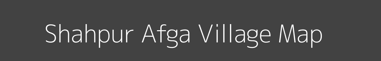 Map of Shahpur Afga Village in Uttar Pradesh Image