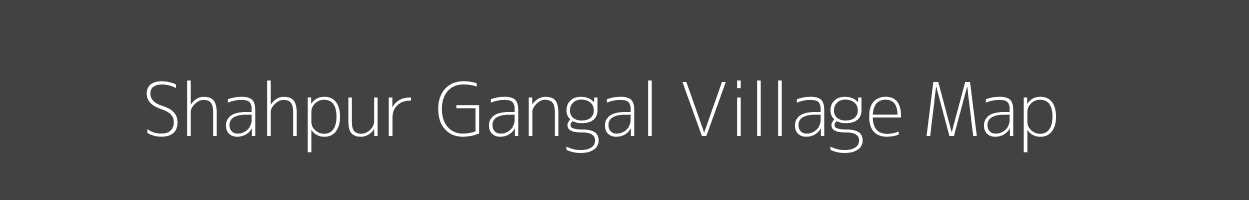 Map of Shahpur Gangal Village in Uttar Pradesh Image