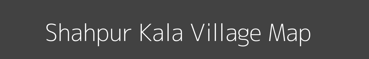 Map of Shahpur Kala Village in Uttar Pradesh Image