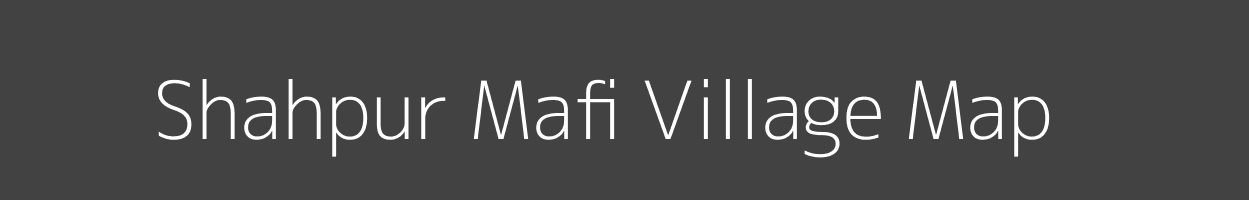 Map of Shahpur Mafi Village in Uttar Pradesh Image