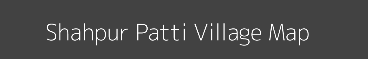Map of Shahpur Patti Village in Uttar Pradesh Image