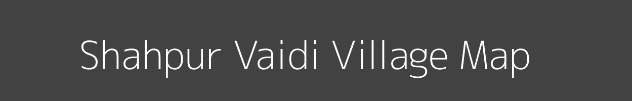 Map of Shahpur Vaidi Village in Uttar Pradesh Image
