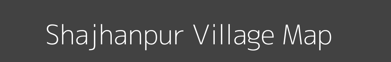 Map of Shajhanpur Village in Uttar Pradesh Image