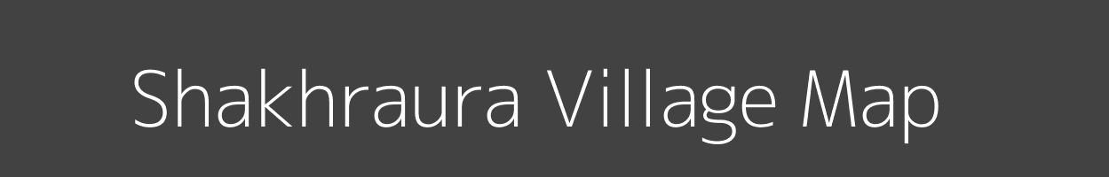 Map of Shakhraura Village in Uttar Pradesh Image