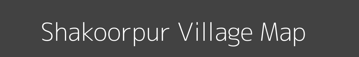 Map of Shakoorpur Village in Uttar Pradesh Image