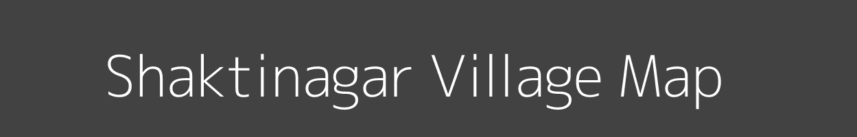 Map of Shaktinagar Village in Rajasthan Image