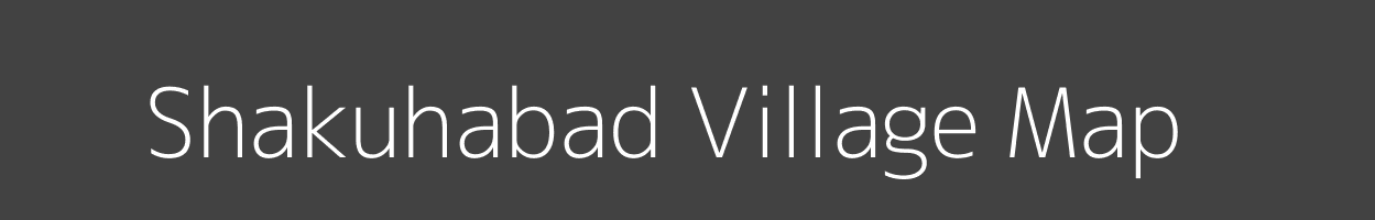 Map of Shakuhabad Village in Uttar Pradesh Image