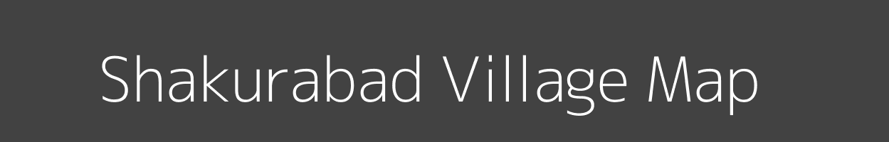 Map of Shakurabad Village in Uttar Pradesh Image