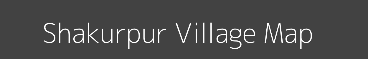 Map of Shakurpur Village in Uttar Pradesh Image