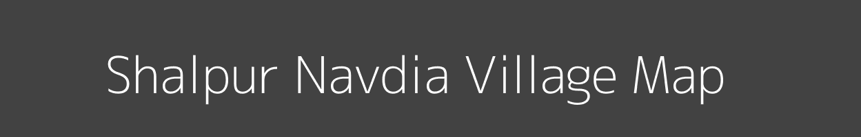 Map of Shalpur Navdia Village in Uttar Pradesh Image