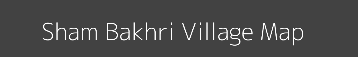 Map of Sham Bakhri Village in Bihar Image