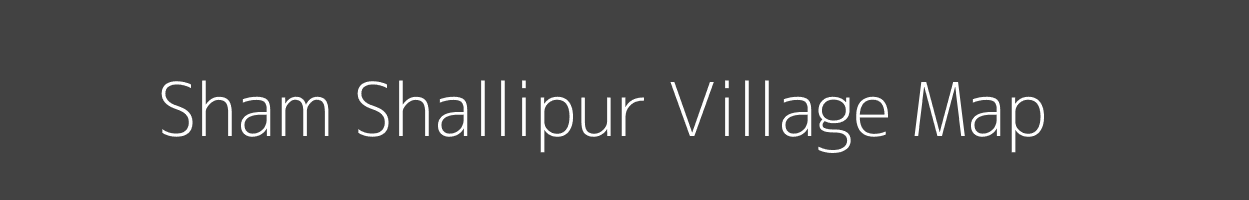 Map of Sham Shallipur Village in Uttar Pradesh Image