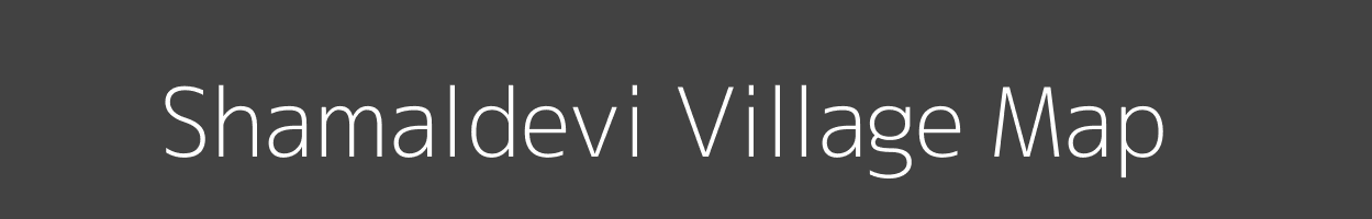 Map of Shamaldevi Village in Gujarat Image