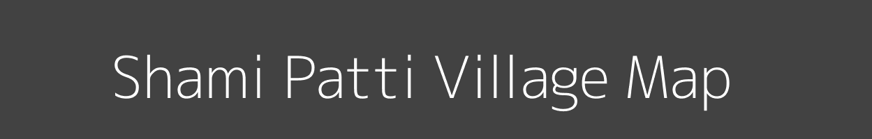 Map of Shami Patti Village in Uttar Pradesh Image