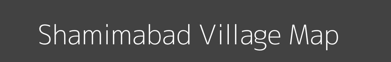 Map of Shamimabad Village in Madhya Pradesh Image