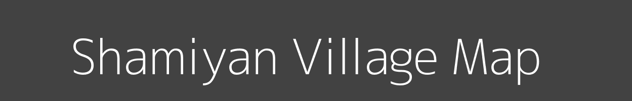 Map of Shamiyan Village in Rajasthan Image