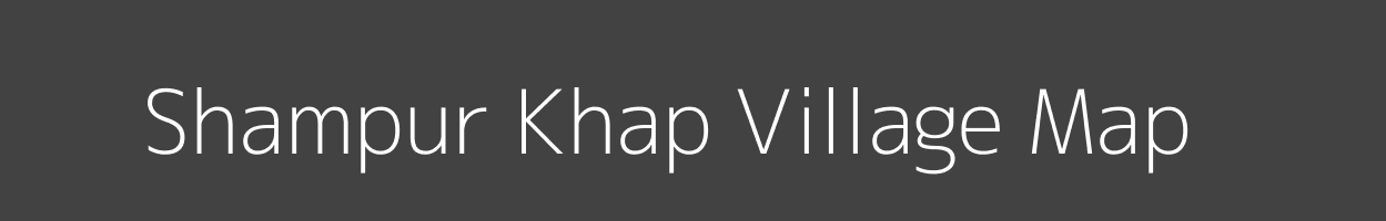 Map of Shampur Khap Village in Bihar Image