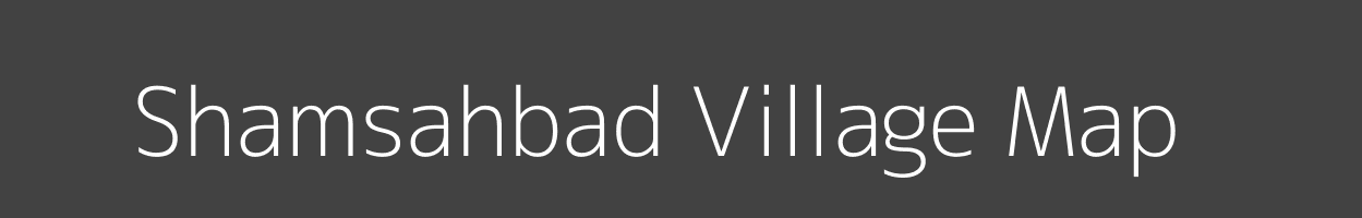 Map of Shamsahbad Village in Uttar Pradesh Image