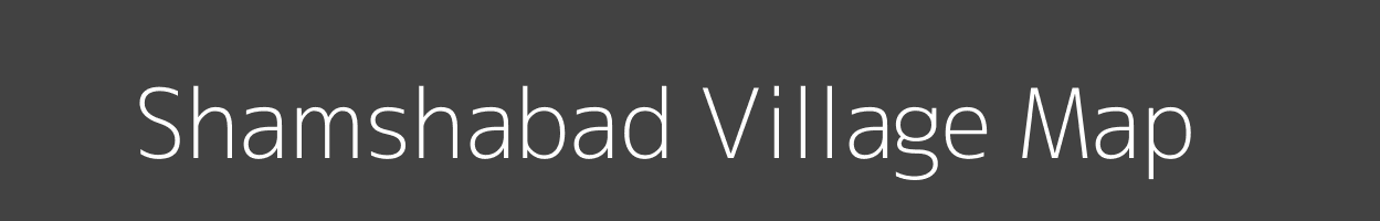 Map of Shamshabad Village in Madhya Pradesh Image