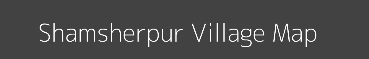 Map of Shamsherpur Village in Uttar Pradesh Image