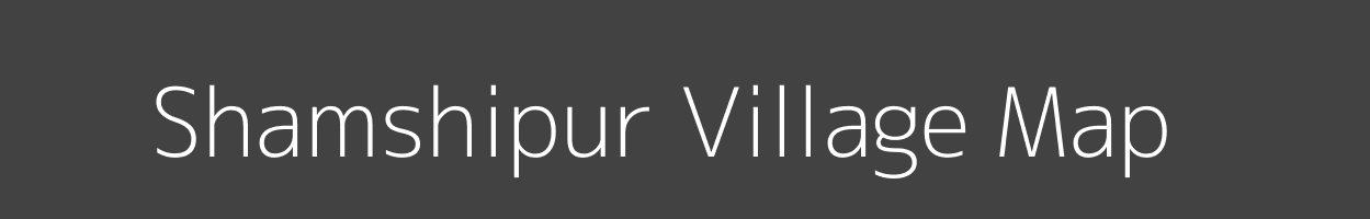 Map of Shamshipur Village in Uttar Pradesh Image