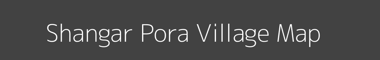 Map of Shangar Pora Village in Jammu and Kashmir Image