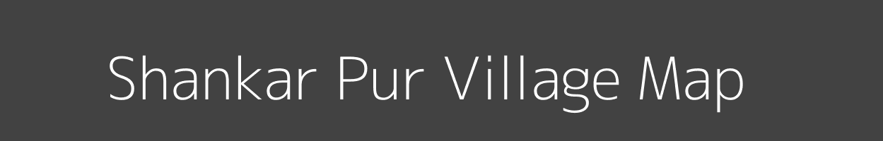 Map of Shankar Pur Village in Uttar Pradesh Image