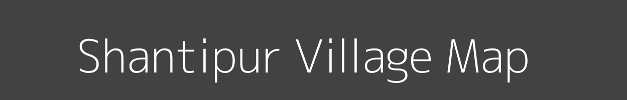 Map of Shantipur Village in Uttar Pradesh Image