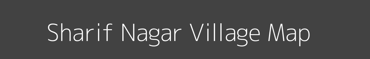 Map of Sharif Nagar Village in Uttar Pradesh Image