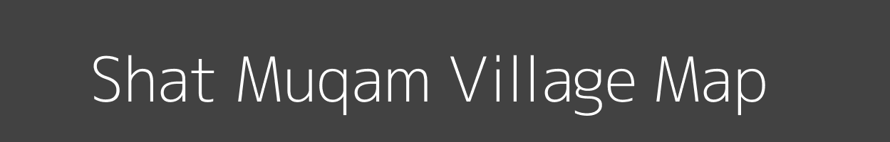 Map of Shat Muqam Village in Jammu and Kashmir Image