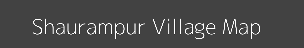 Map of Shaurampur Village in Uttar Pradesh Image