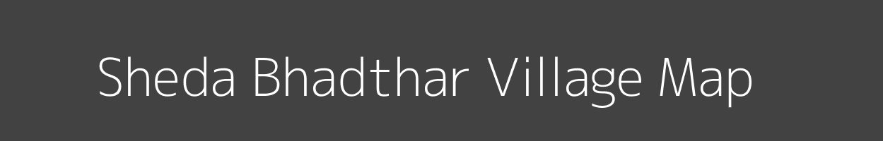 Map of Sheda Bhadthar Village in Gujarat Image