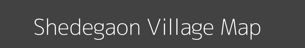 Map of Shedegaon Village in Maharashtra Image