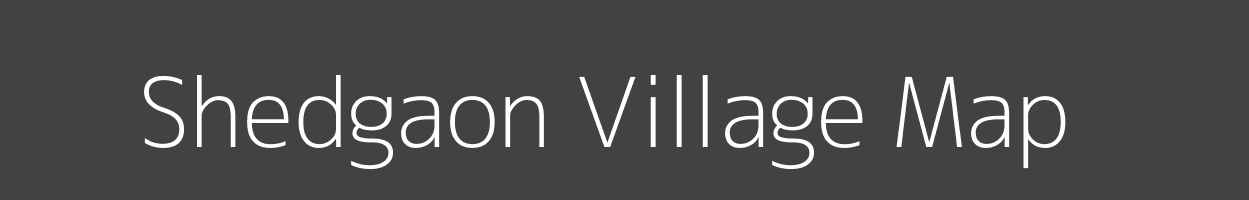 Map of Shedgaon Village in Maharashtra Image