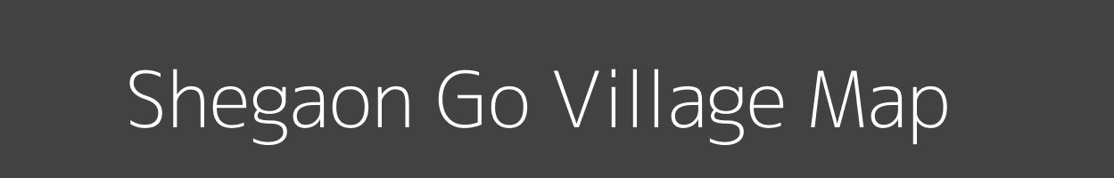 Map of Shegaon Go Village in Maharashtra Image