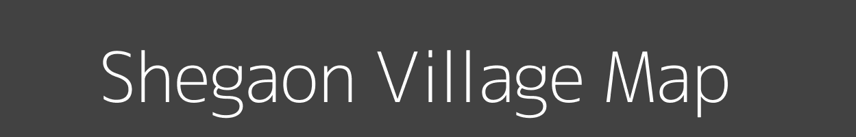 Map of Shegaon Village in Maharashtra Image